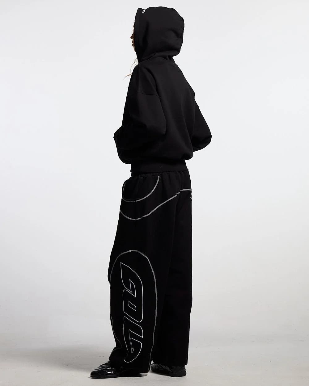 STARS HOODIE BLACK 6