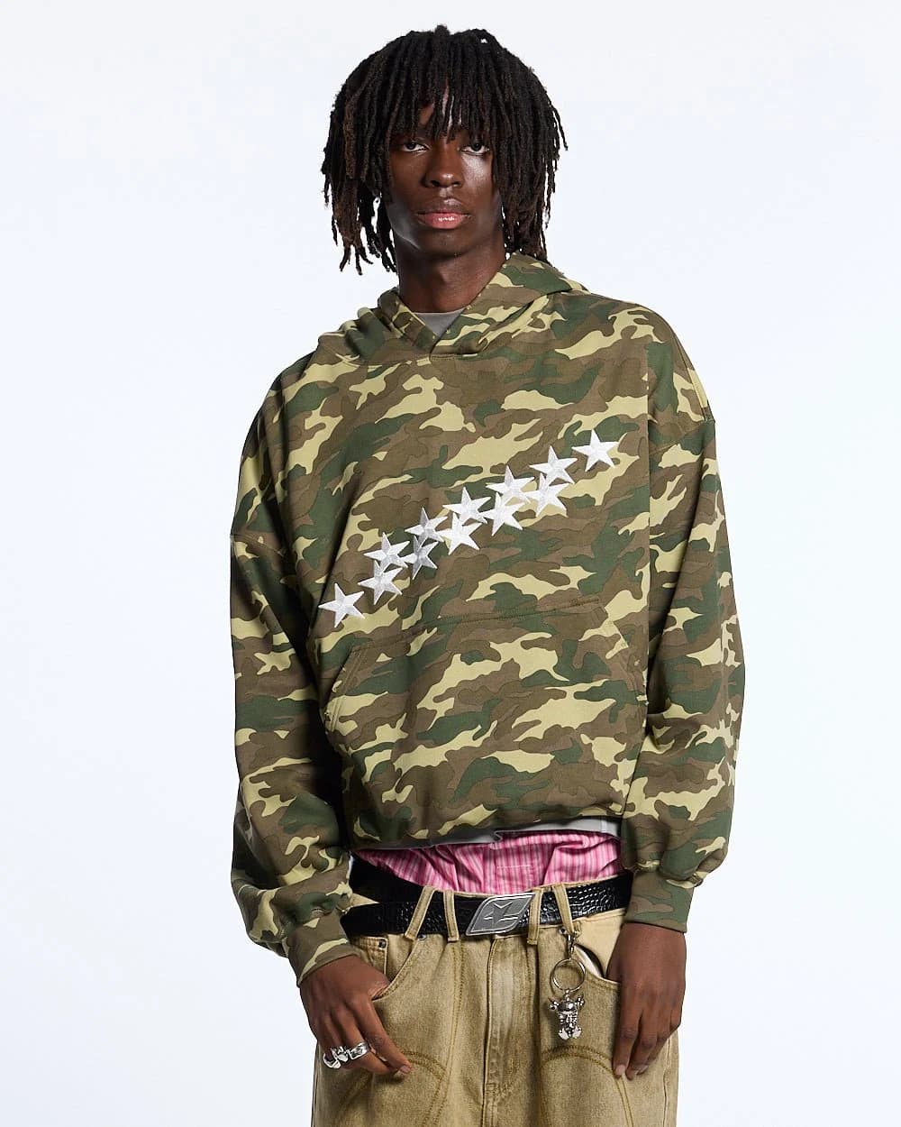 STARS HOODIE CAMO 2