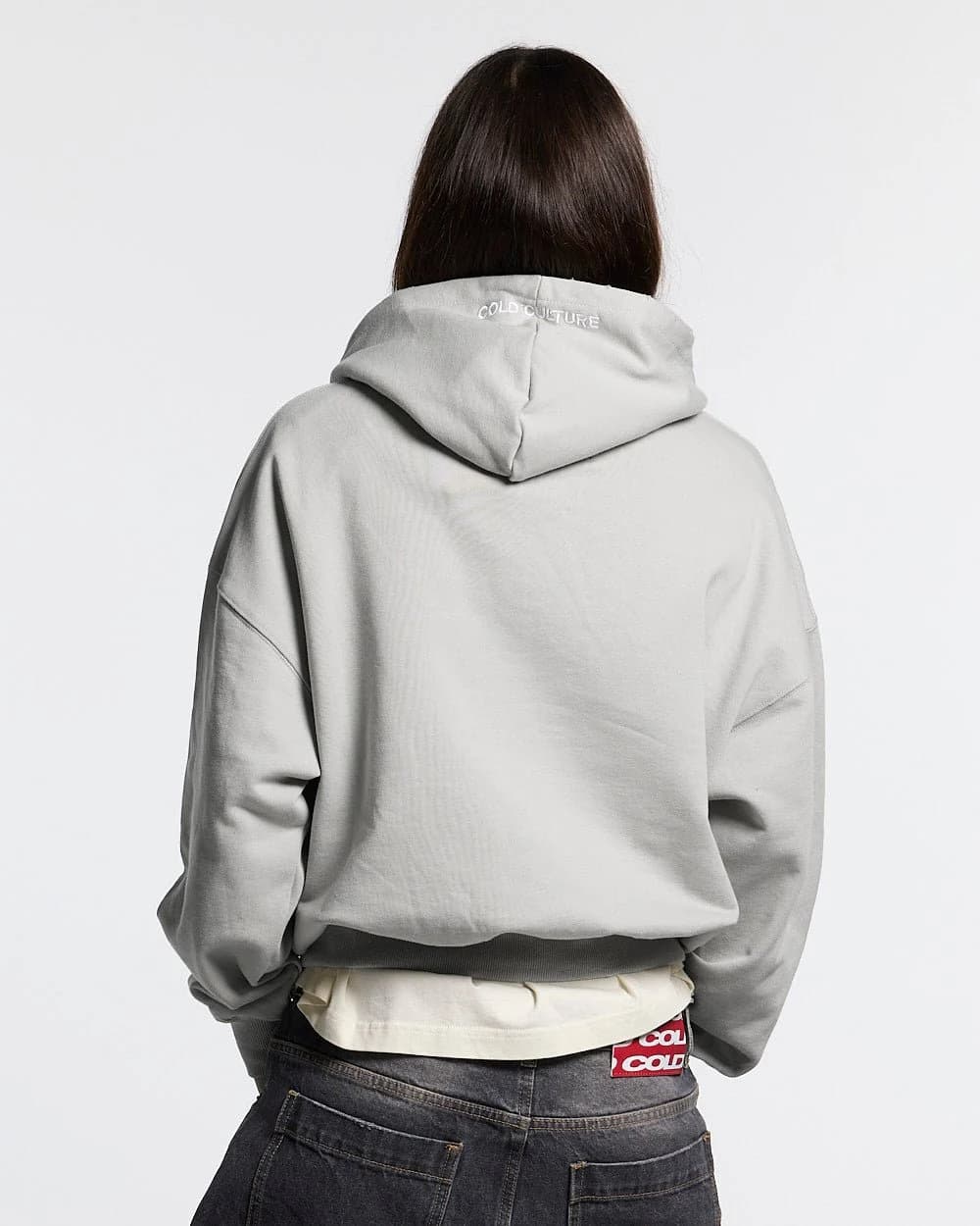 STARS HOODIE PALE GREY 6