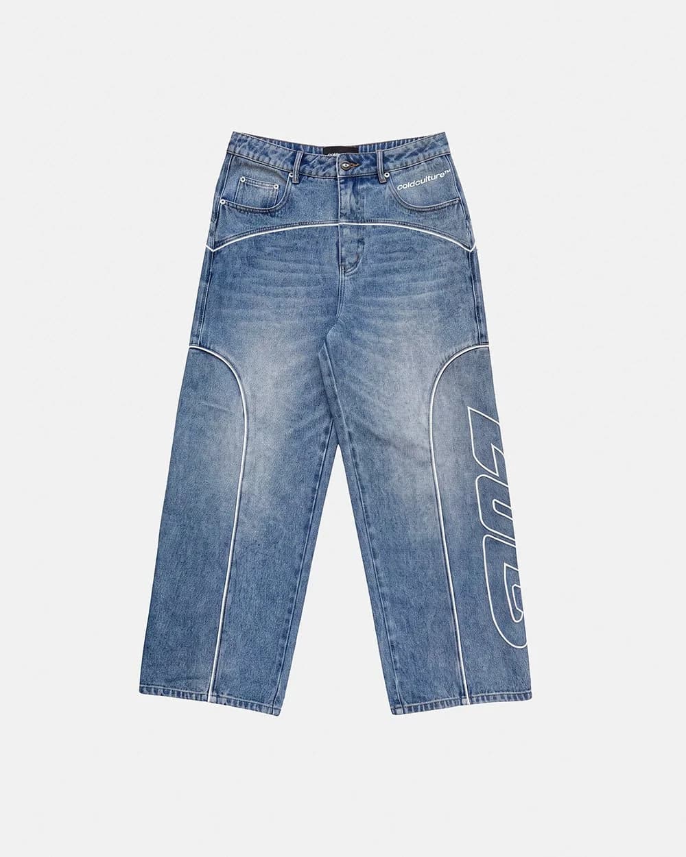 ROLLER V2 PANTS LIGHT DENIM by COLD CULTURE