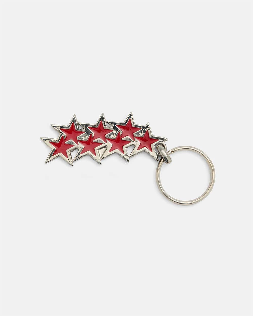 STARS KEYCHAIN METAL RED by COLD CULTURE