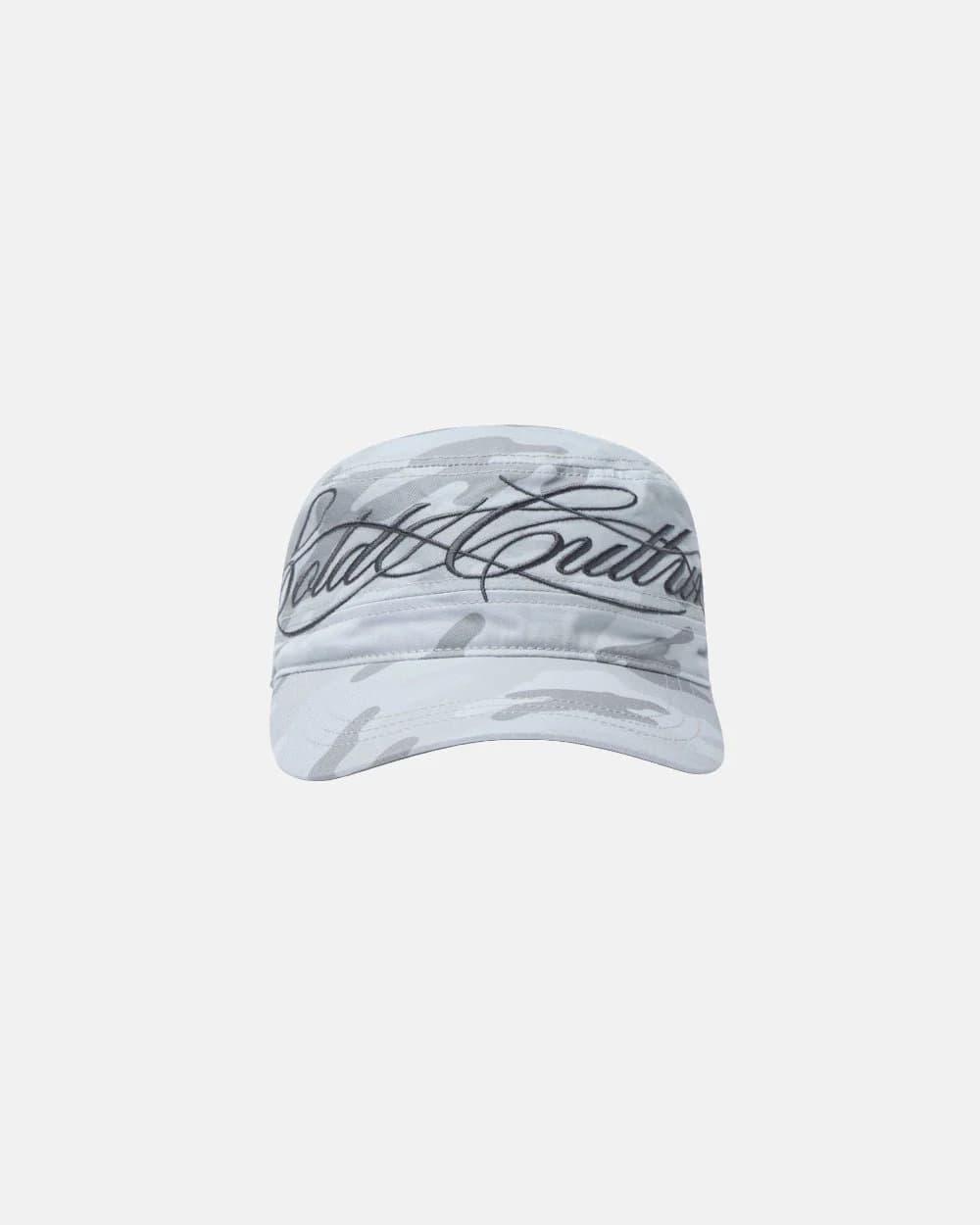 SCRIPT CAP GREY CAMO by COLD CULTURE