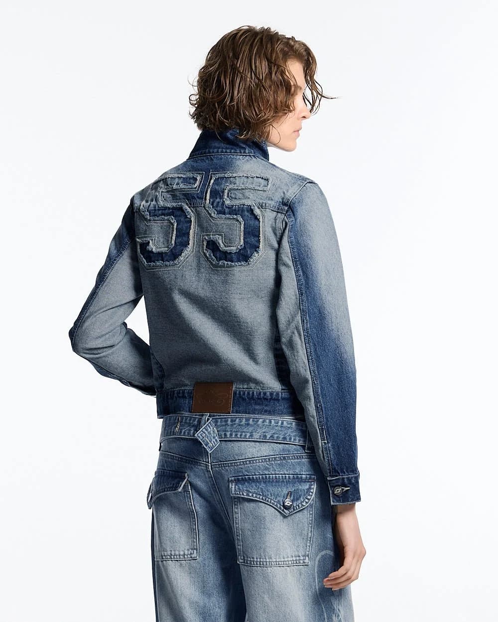 SPLIT ZIP JACKET BLUE by COLD CULTURE