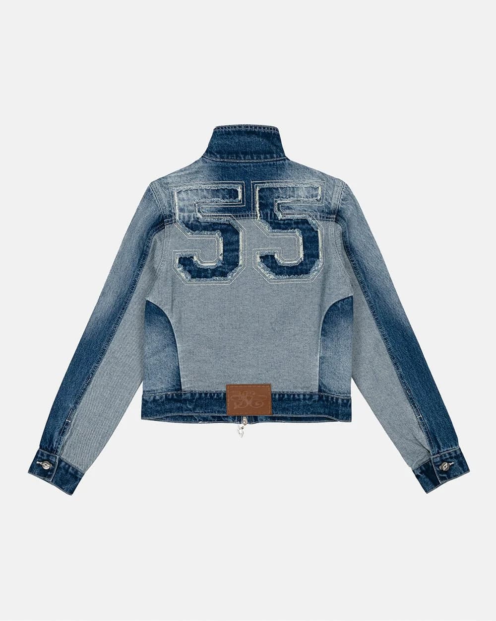 SPLIT ZIP JACKET BLUE 4