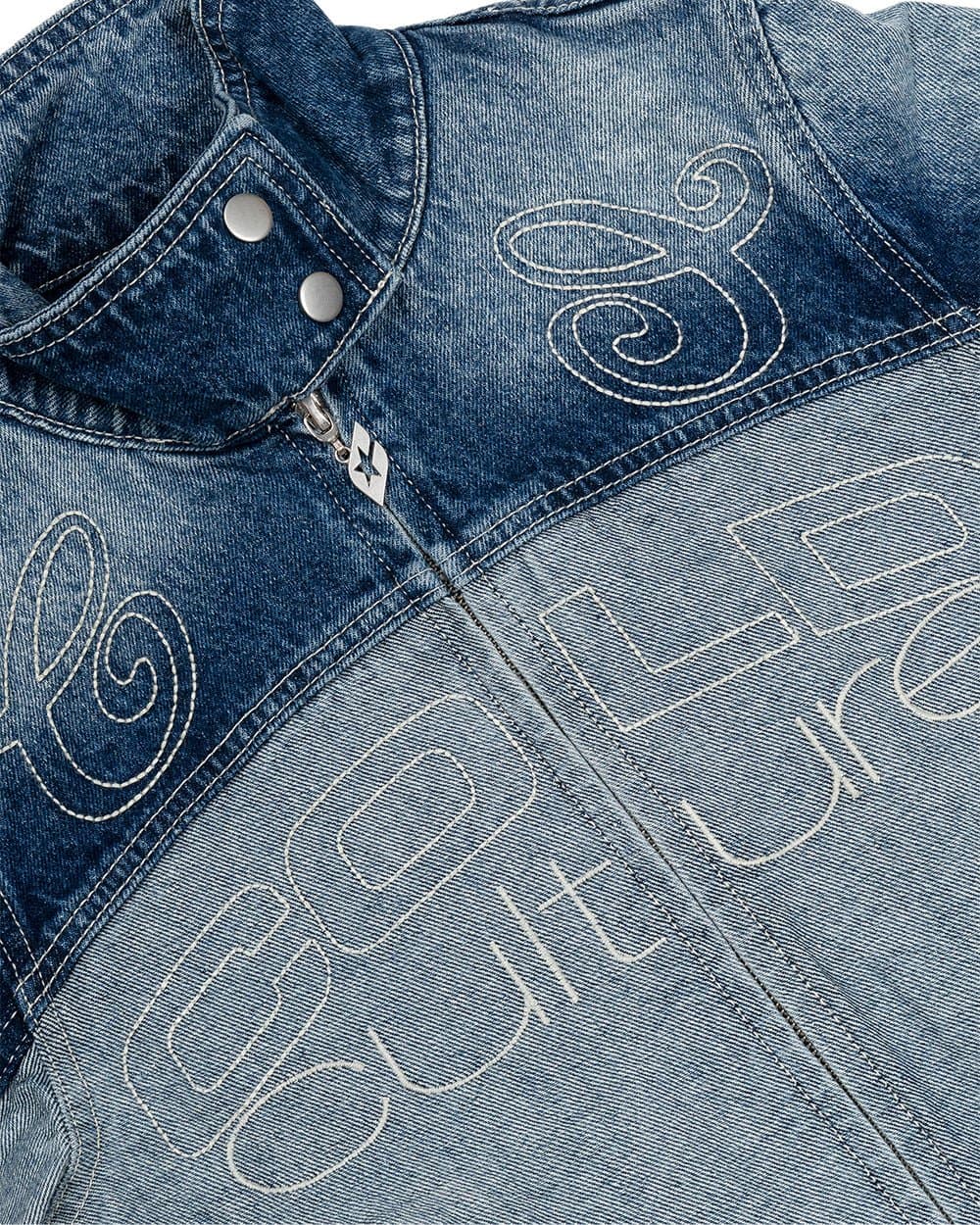 SPLIT ZIP JACKET BLUE 5