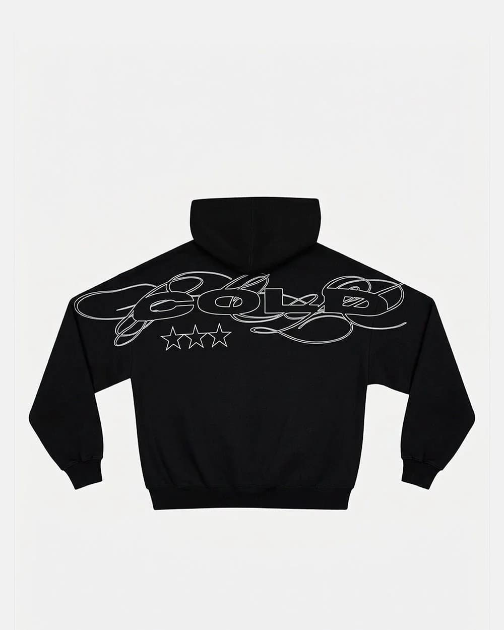 WILD LEOPARD HOODIE BLACK 3