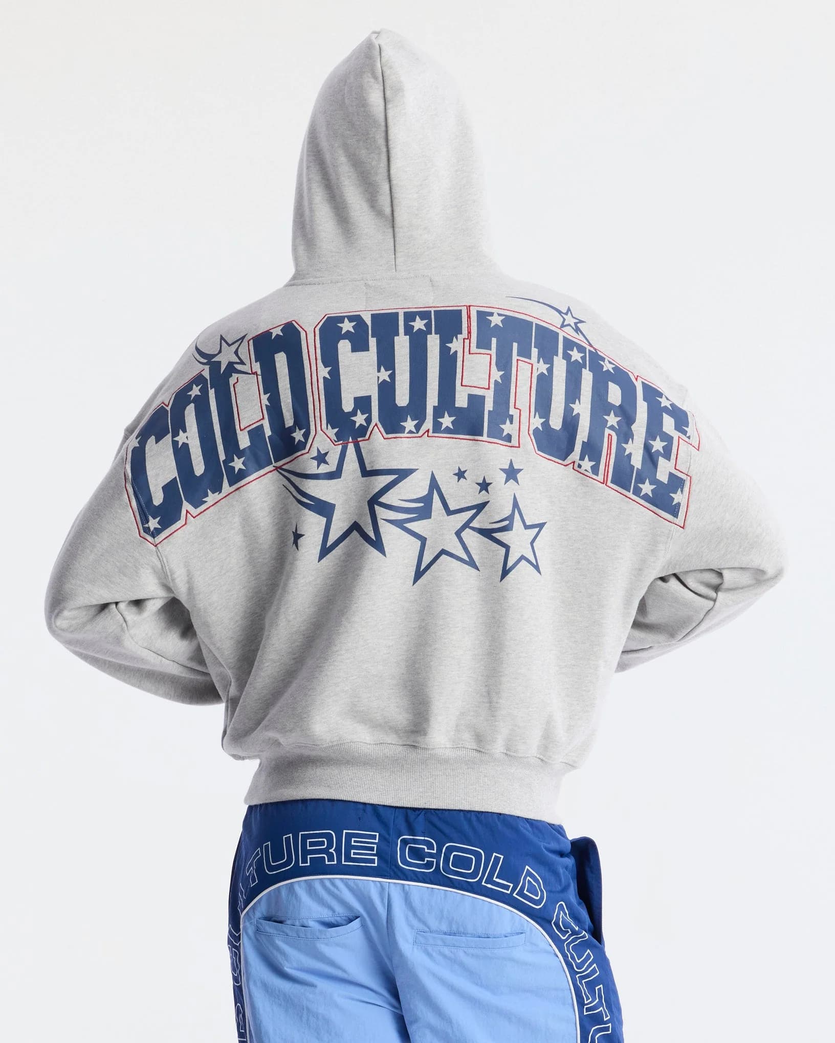 FOURTH OF JULY HOODIE HEATHER GREY by COLD CULTURE