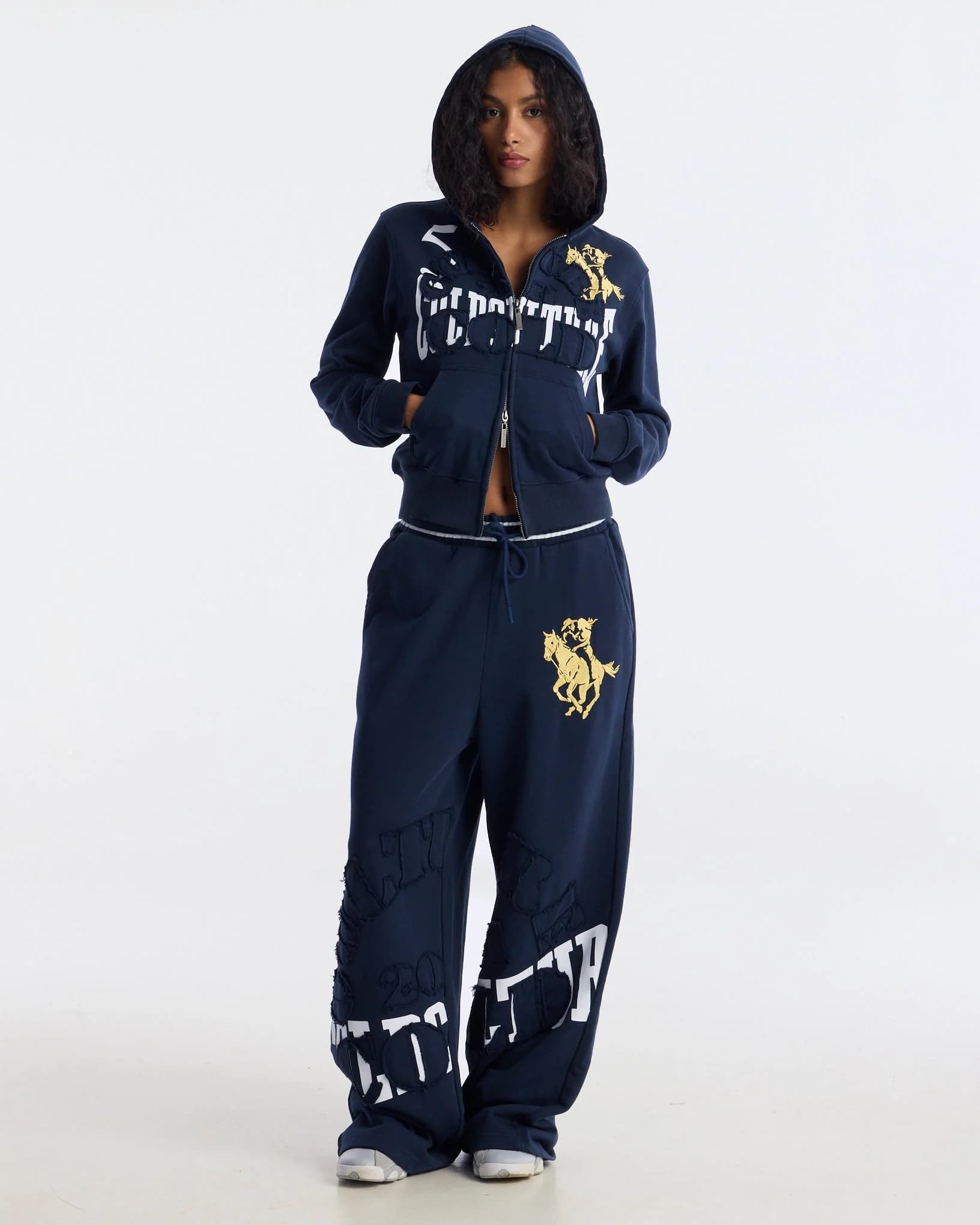 SWING ZIP HOODIE NAVY 5