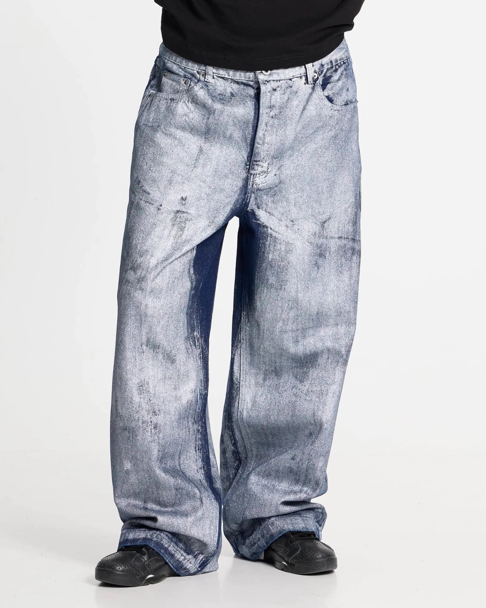 WAXED V2 PANTS MAN DENIM 2