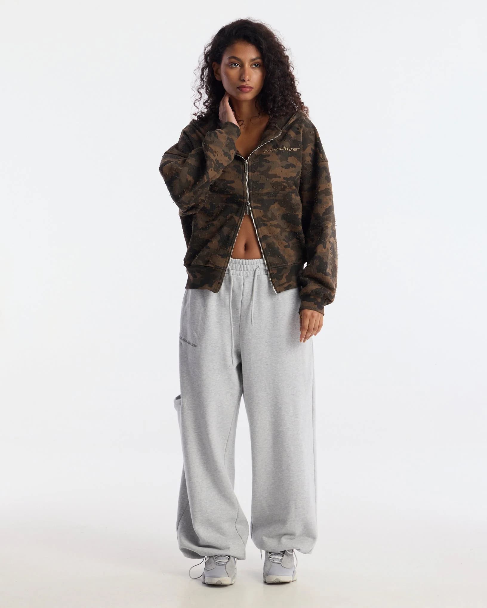 LEAD ZIP HOODIE CAMO 9