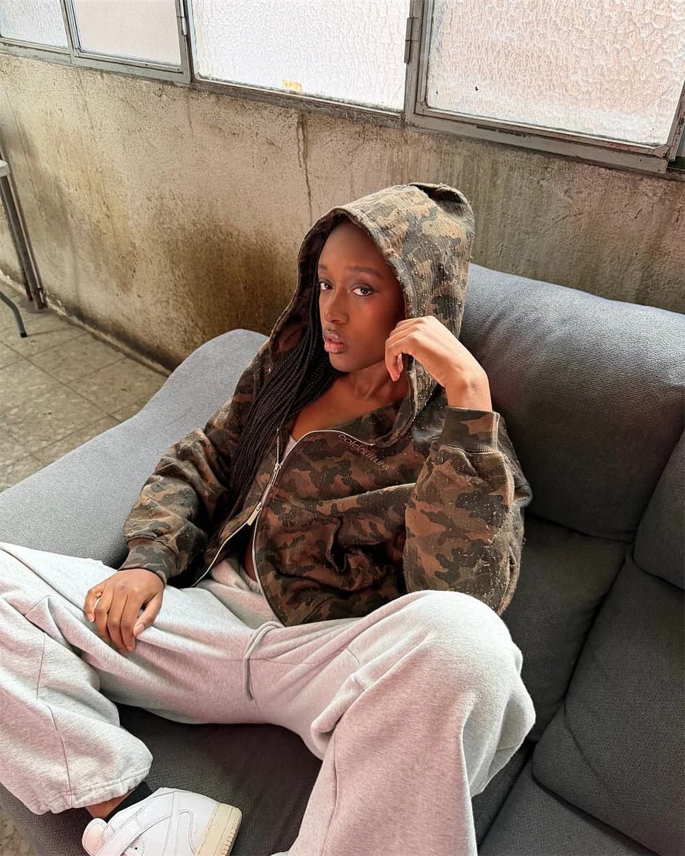 LEAD ZIP HOODIE CAMO 12