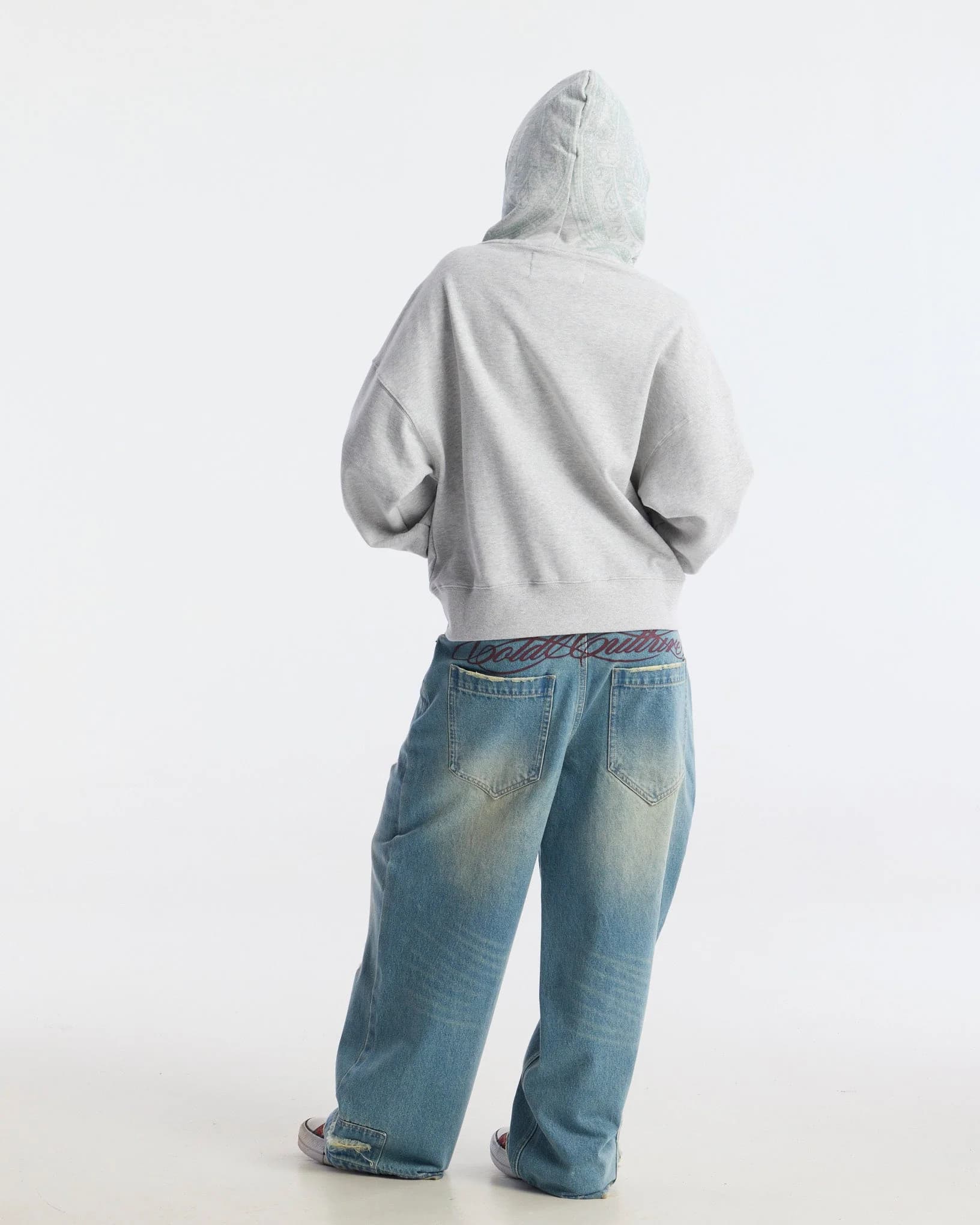 BANDS HOODIE MAN HEATHER GREY 10