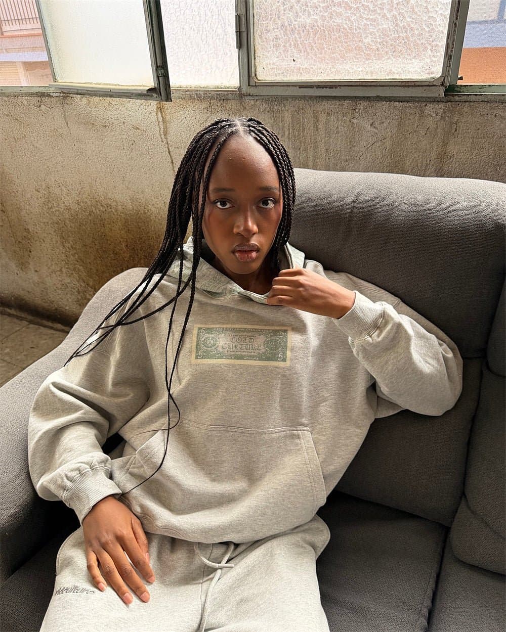 BANDS HOODIE MAN HEATHER GREY 12