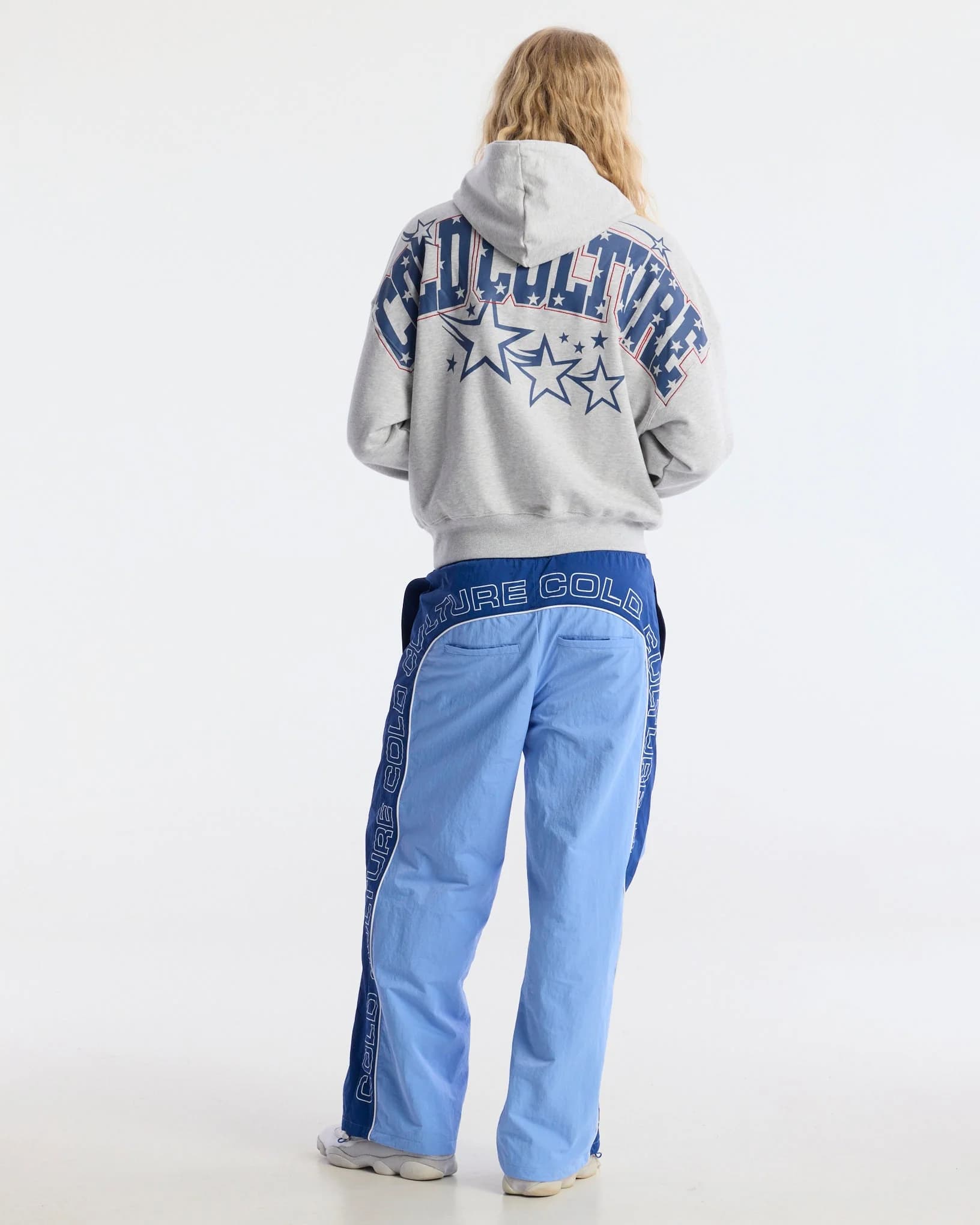 OVERCUT SWEATPANTS BLUE 6