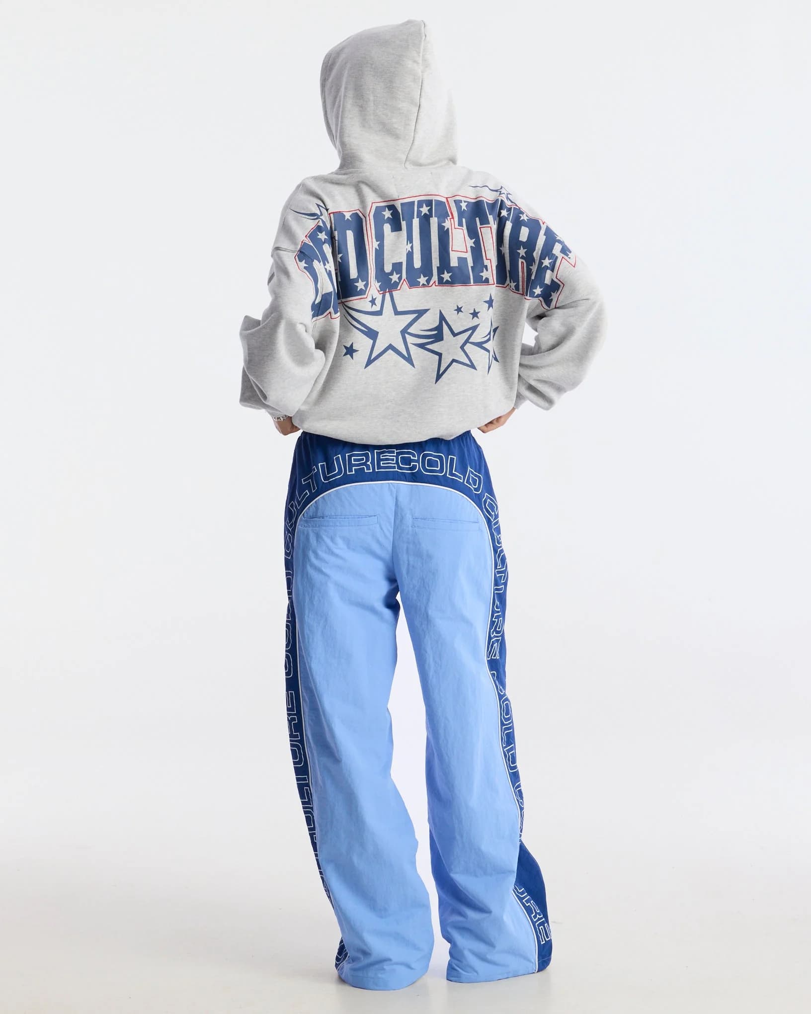 OVERCUT SWEATPANTS BLUE 10