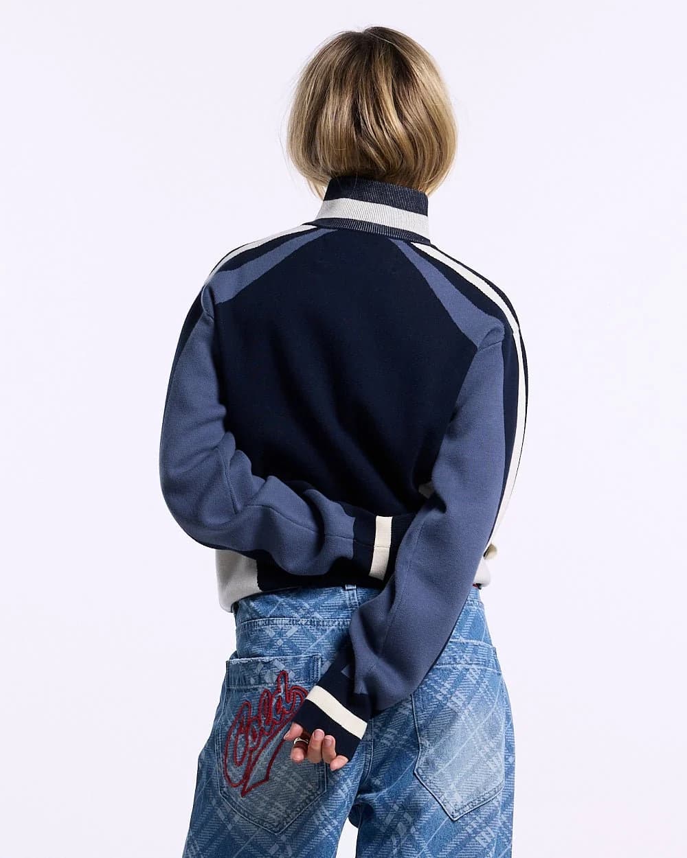 POLE KNIT NAVY 8