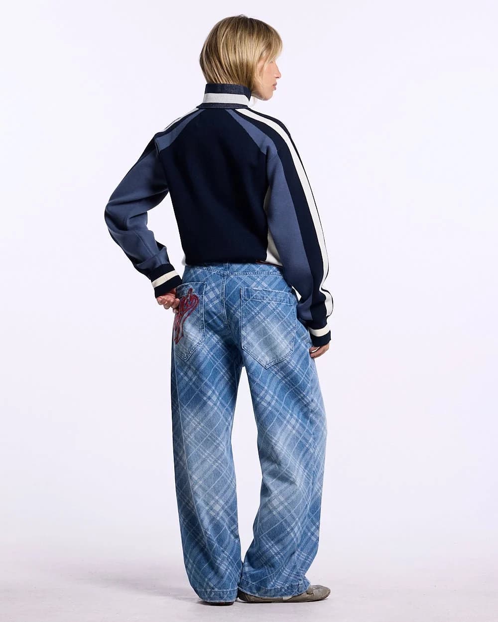 POLE KNIT NAVY 10