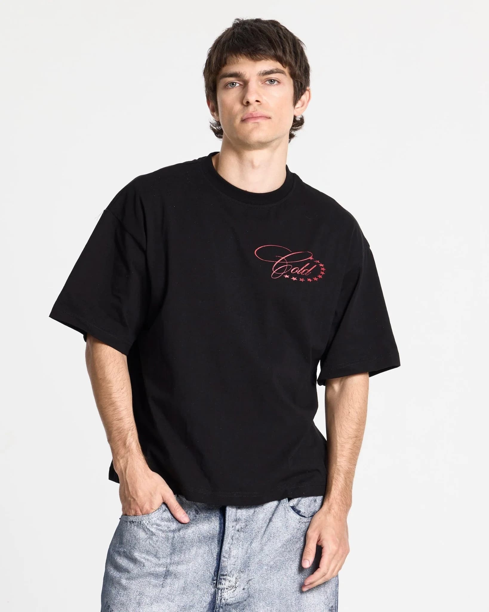 WORLDWIDE STARS TEE BLACK 4