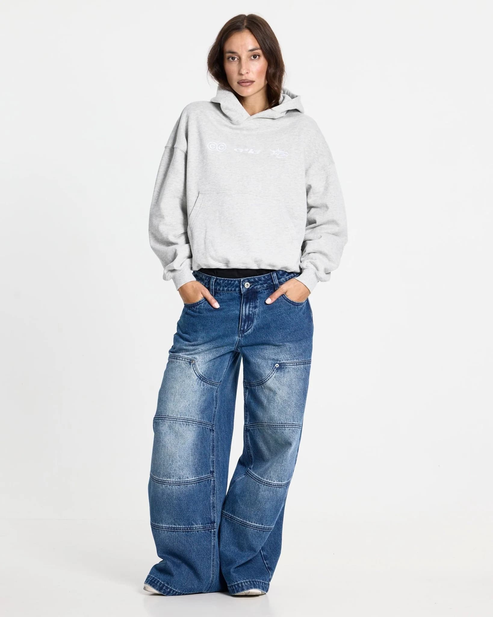 VERTICAL HOODIE HEATHER GREY 10