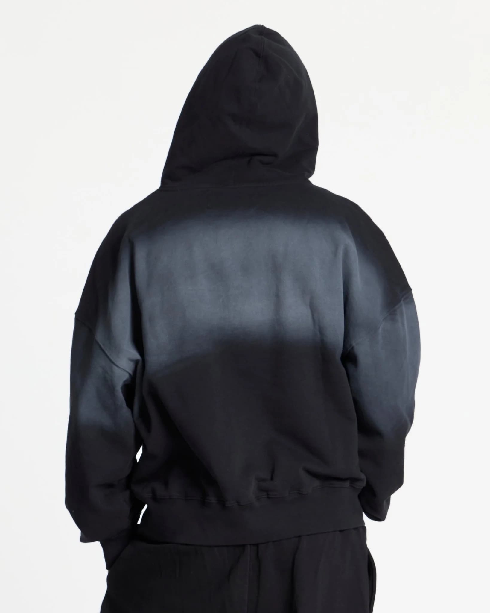 CROSSED HOODIE BLACK 4
