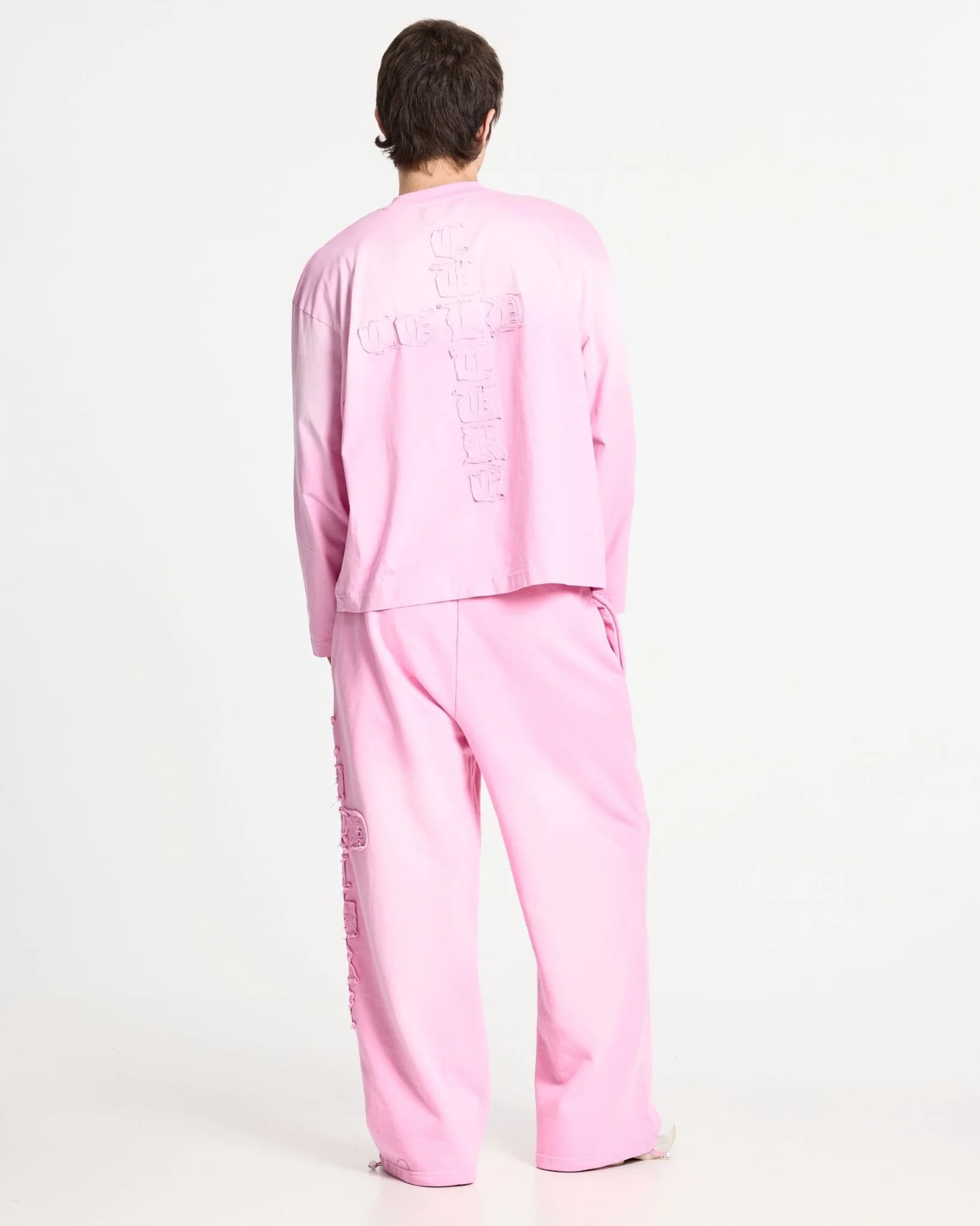 CROSSED LONGSLEEVE PINK 6