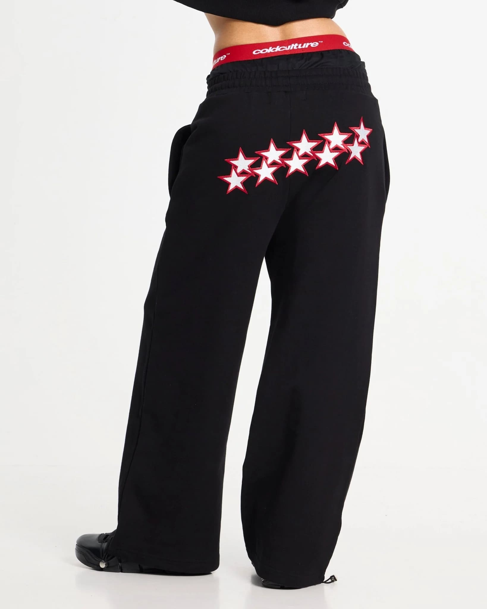 STARS SWEATPANTS BLACK 7