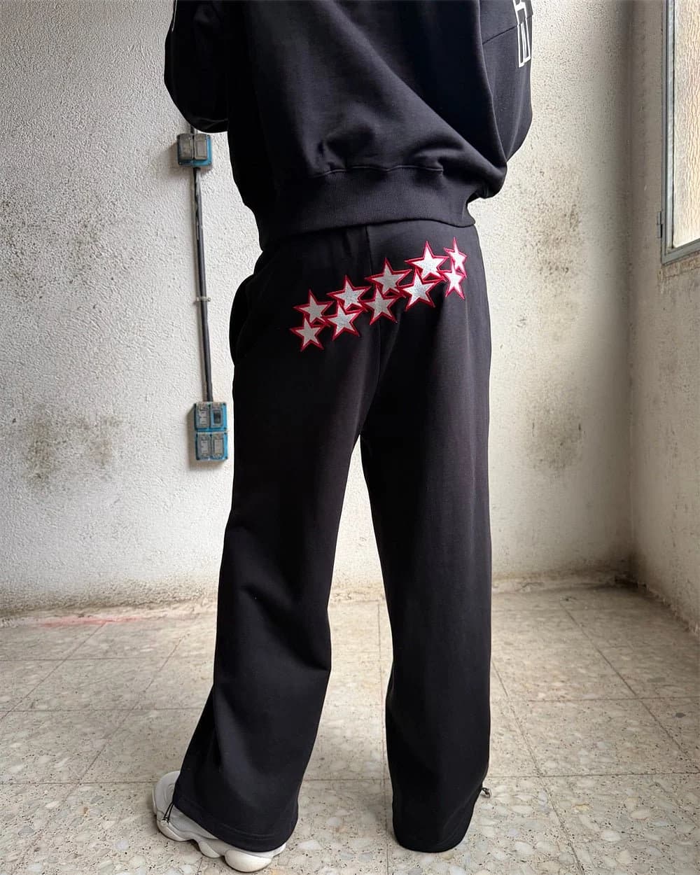 STARS SWEATPANTS BLACK 11