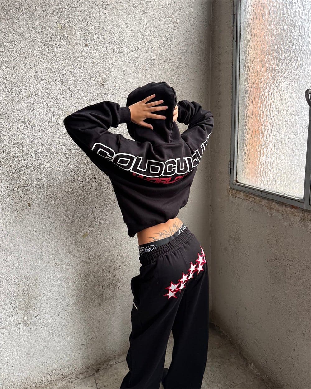 STARS SWEATPANTS BLACK 12
