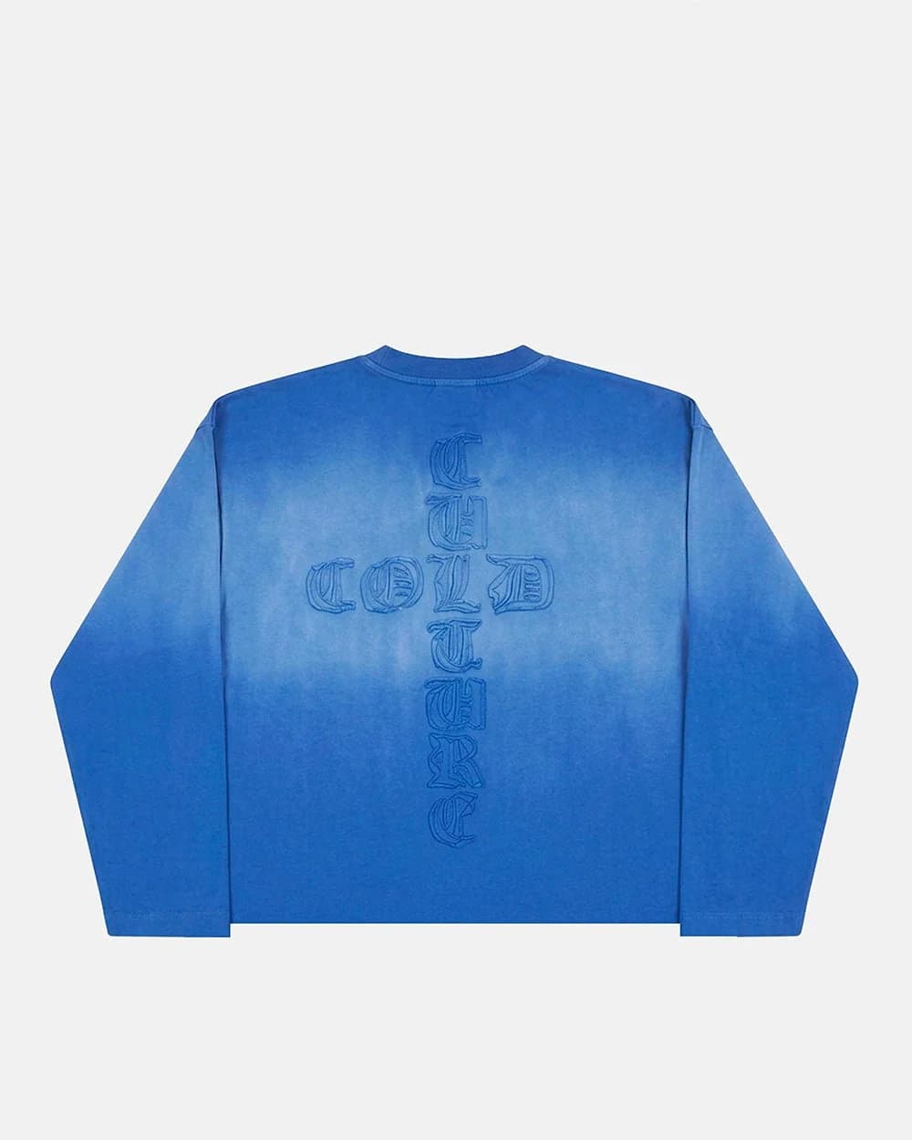 CROSSED LONGSLEEVE BLUE 3
