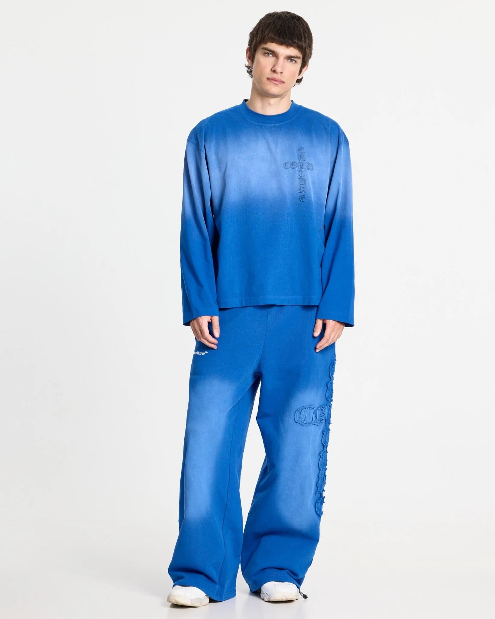 CROSSED LONGSLEEVE BLUE 5