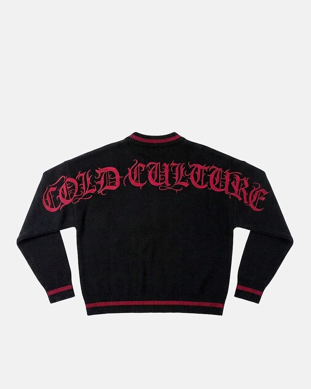 ARCHIVE GOTHIC KNIT BLACK by COLD CULTURE