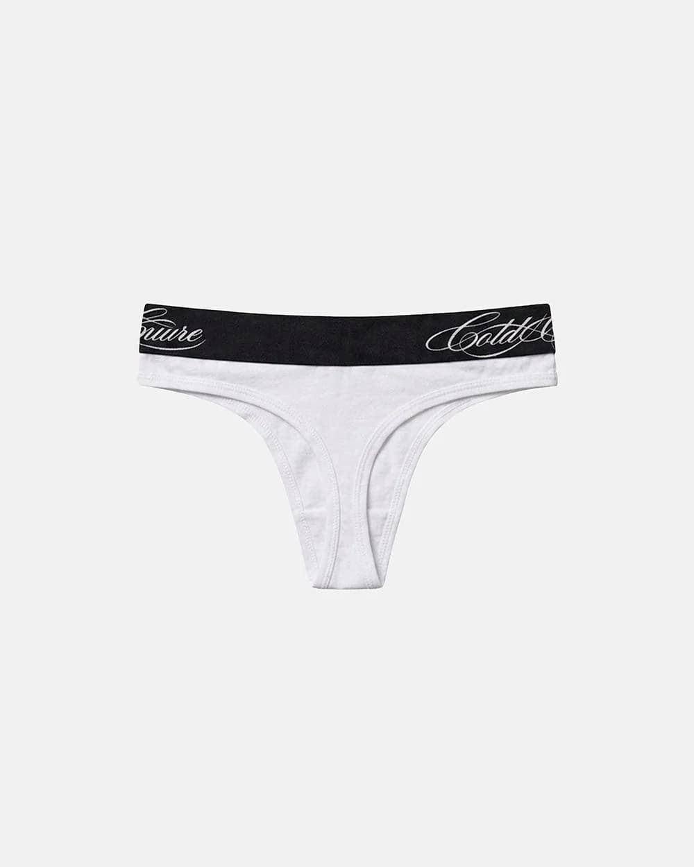 ICE THONG 2 PACK WHITE AND BLACK 9