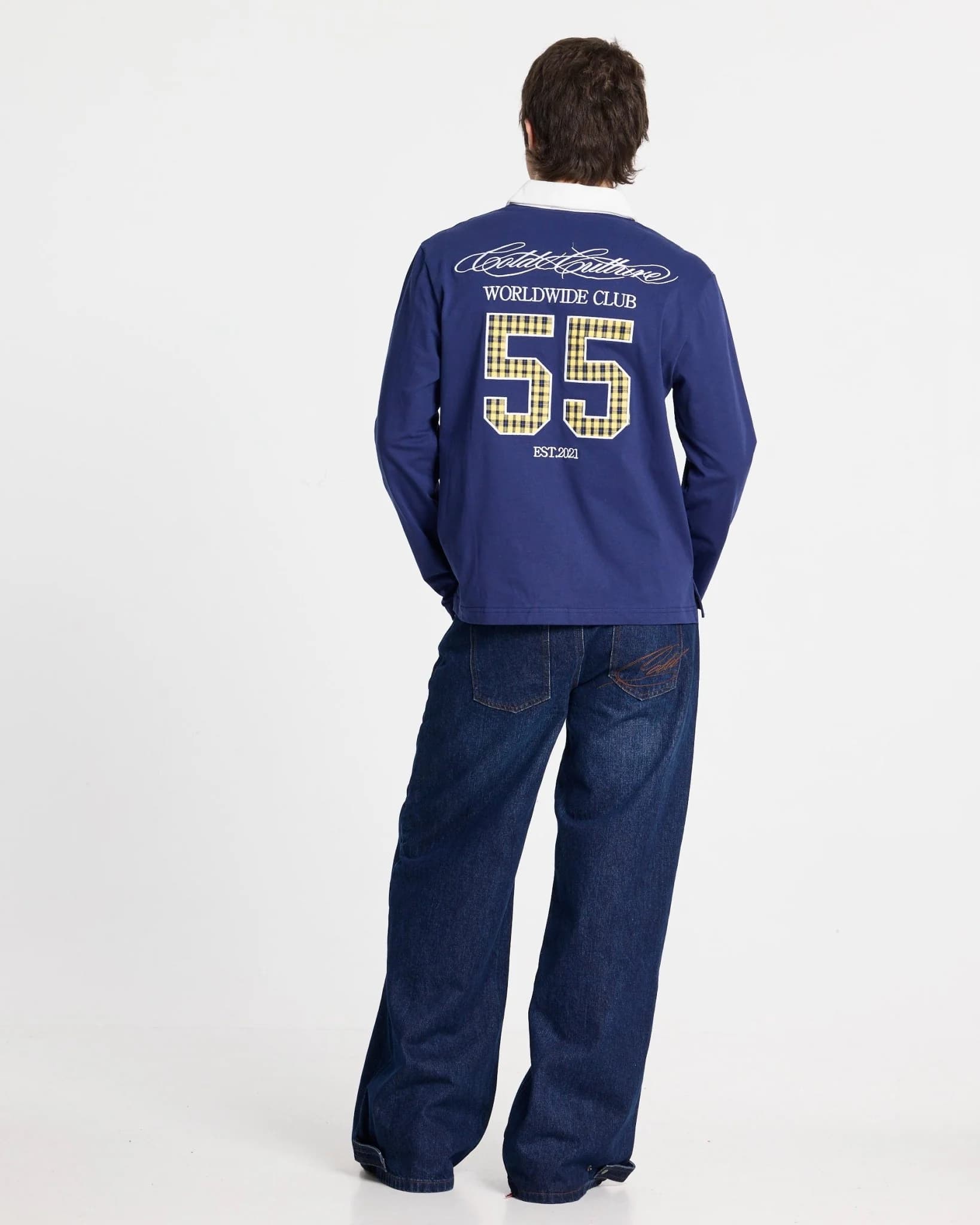 WINDSOR LONGSLEEVE POLO NAVY 6