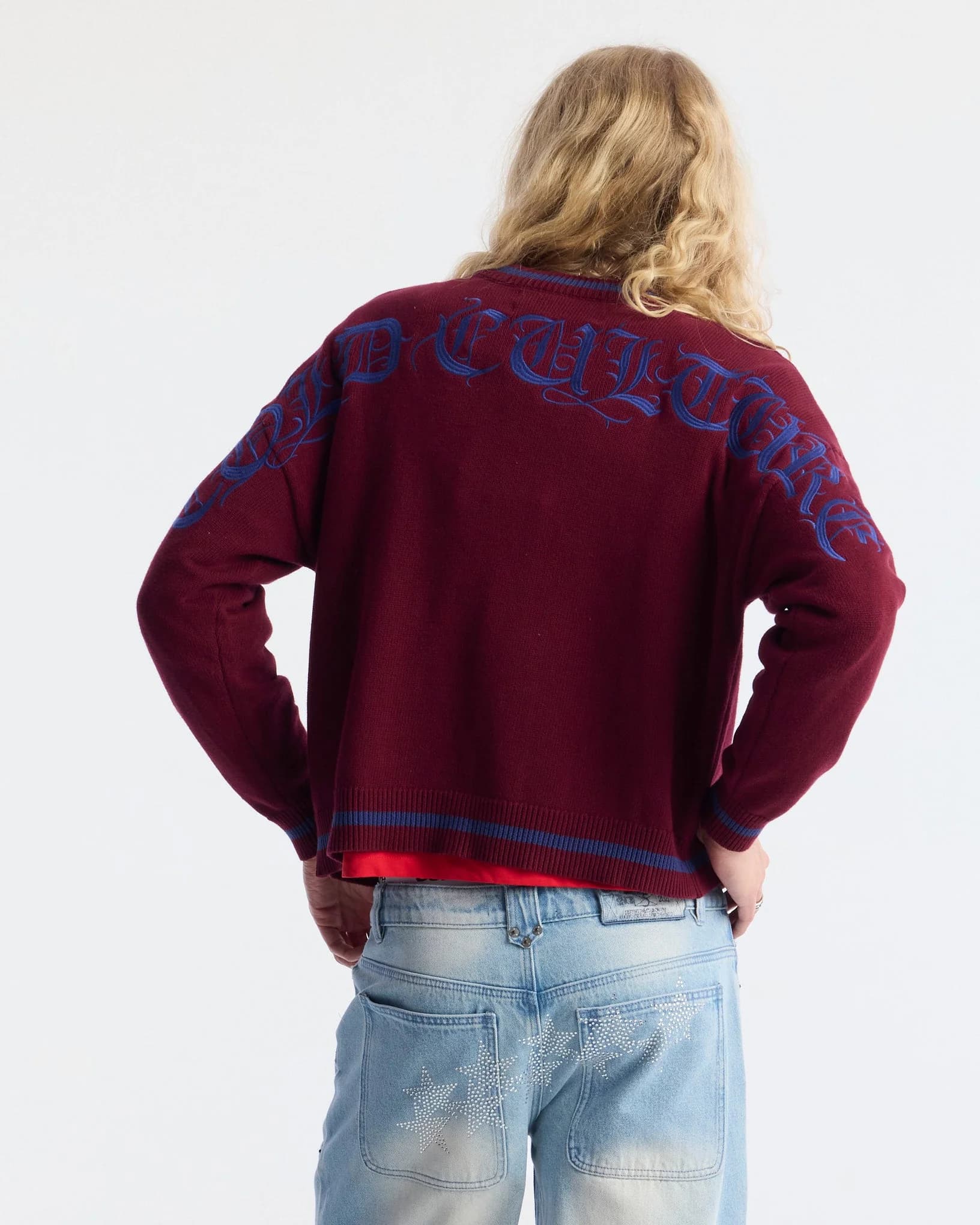 ARCHIVE GOTHIC KNIT RED 2