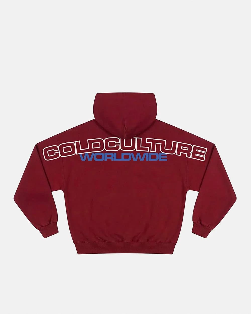 HOLESHOT HOODIE BURGUNDY by COLD CULTURE