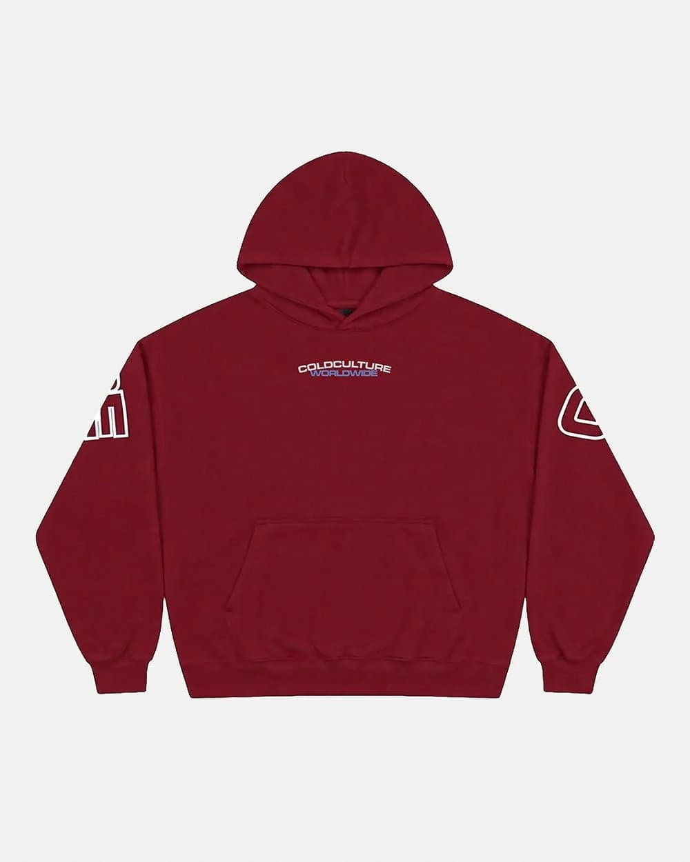 HOLESHOT HOODIE BURGUNDY 3