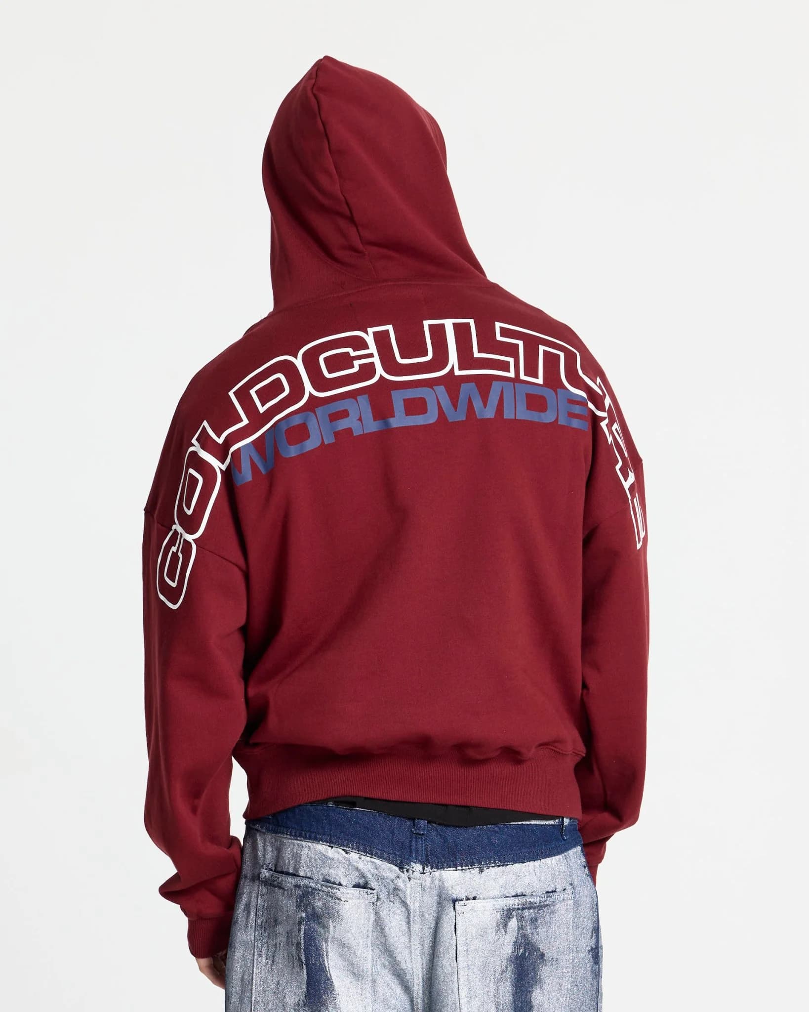 HOLESHOT HOODIE BURGUNDY 2