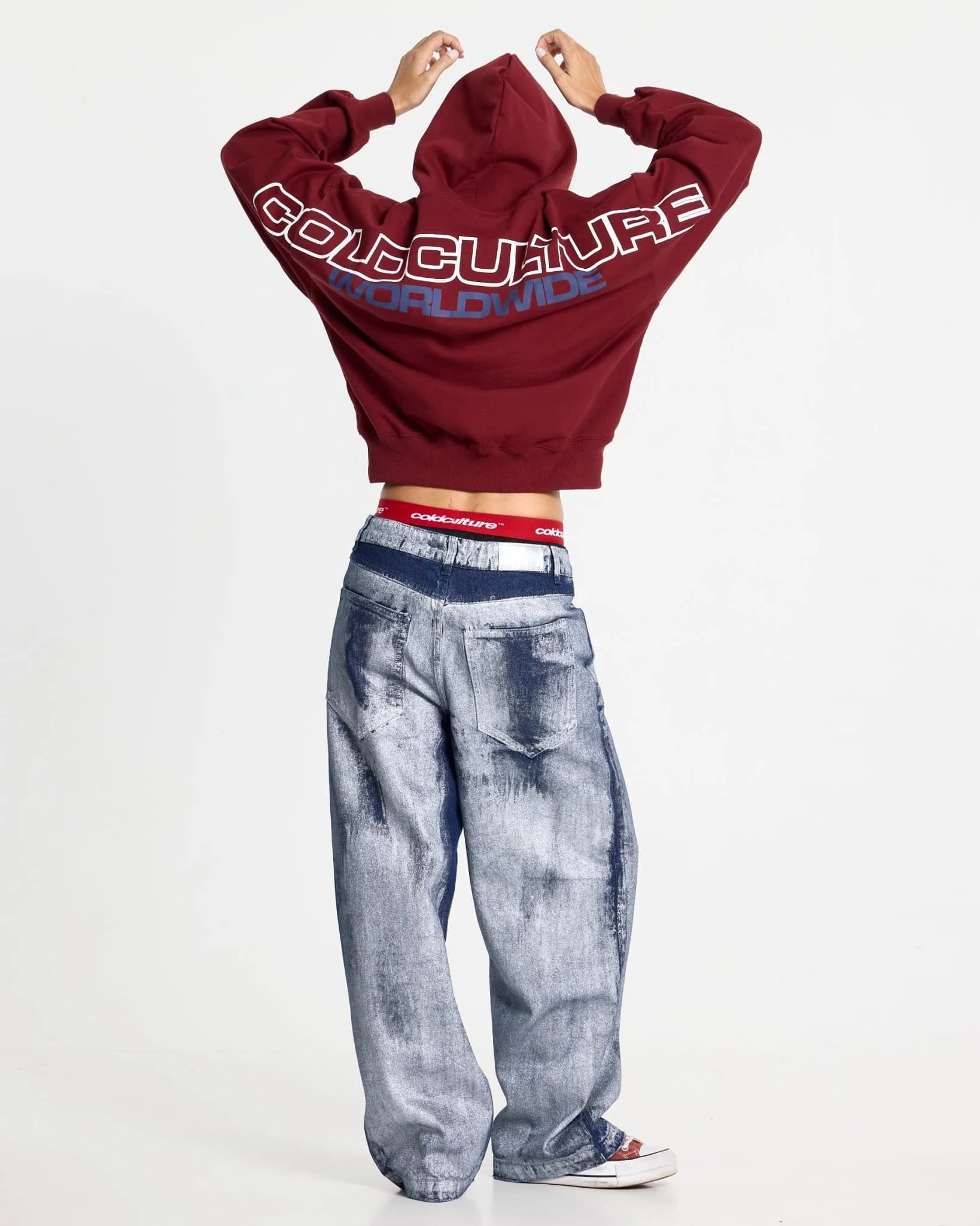 HOLESHOT HOODIE BURGUNDY 10