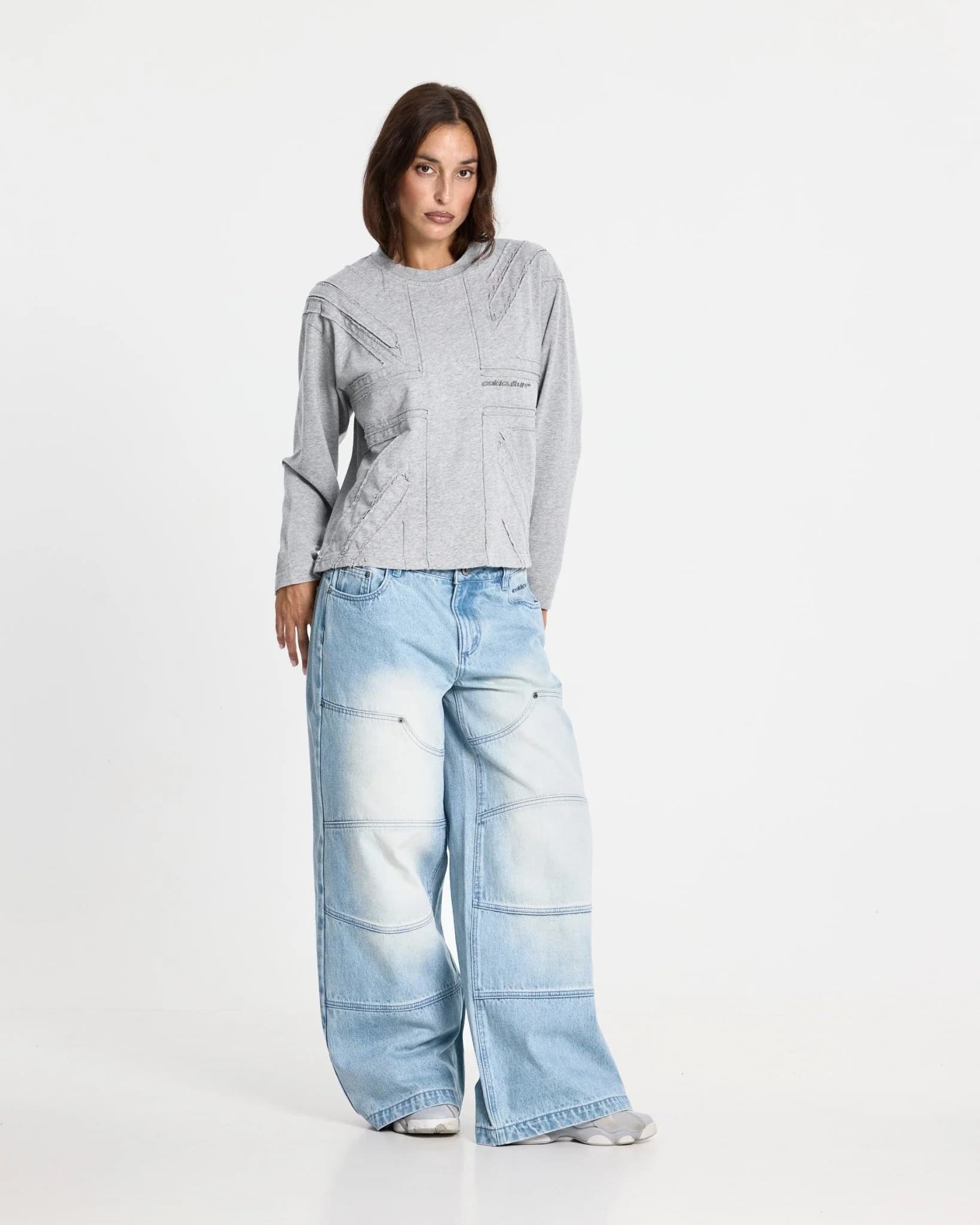 VERA LOOSE PANTS LIGHT BLUE 5