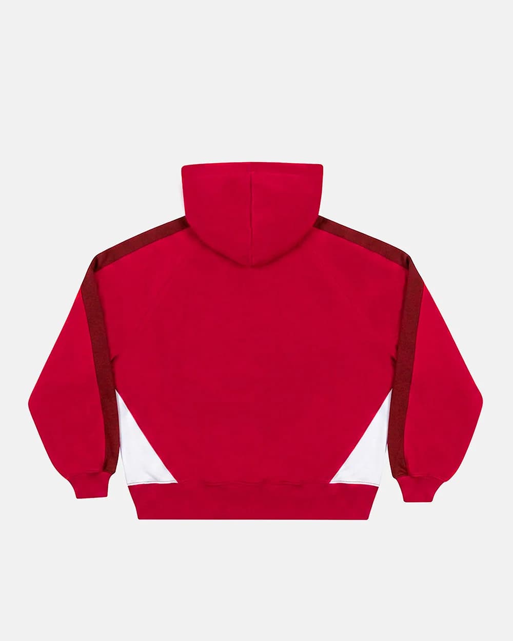 SPEED SPOKE HOODIE RED AND BURGUNDY 3