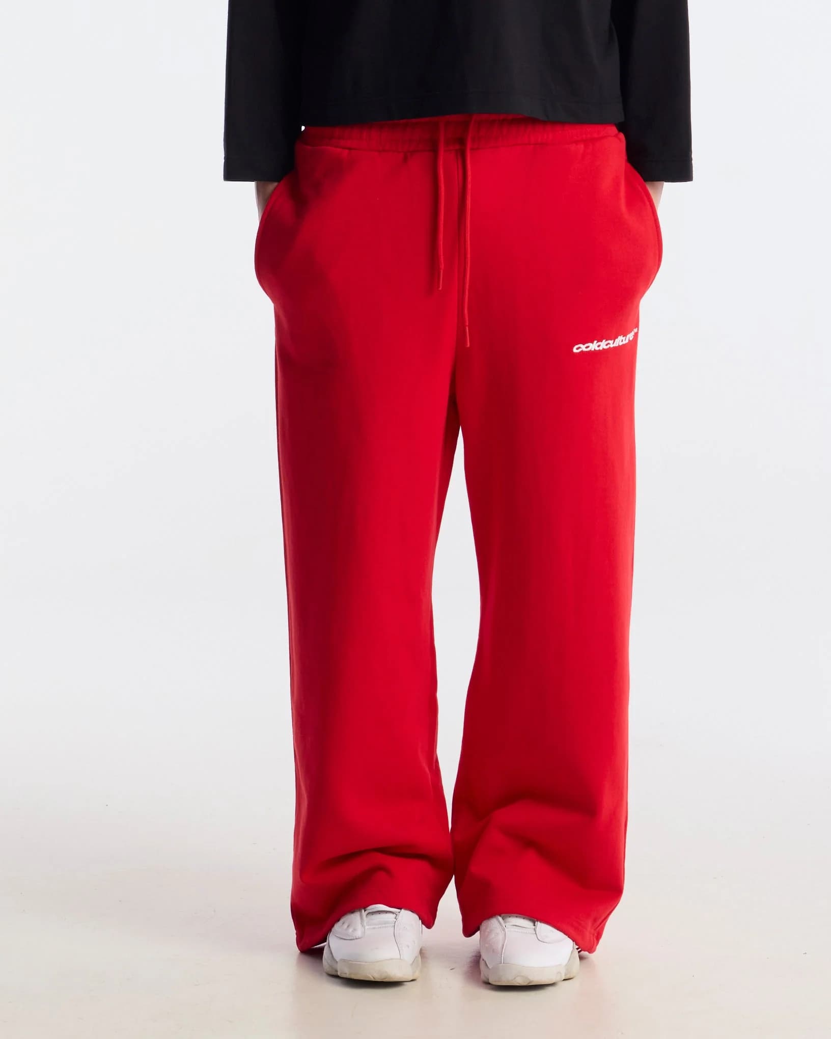STARS SWEATPANTS RED 3