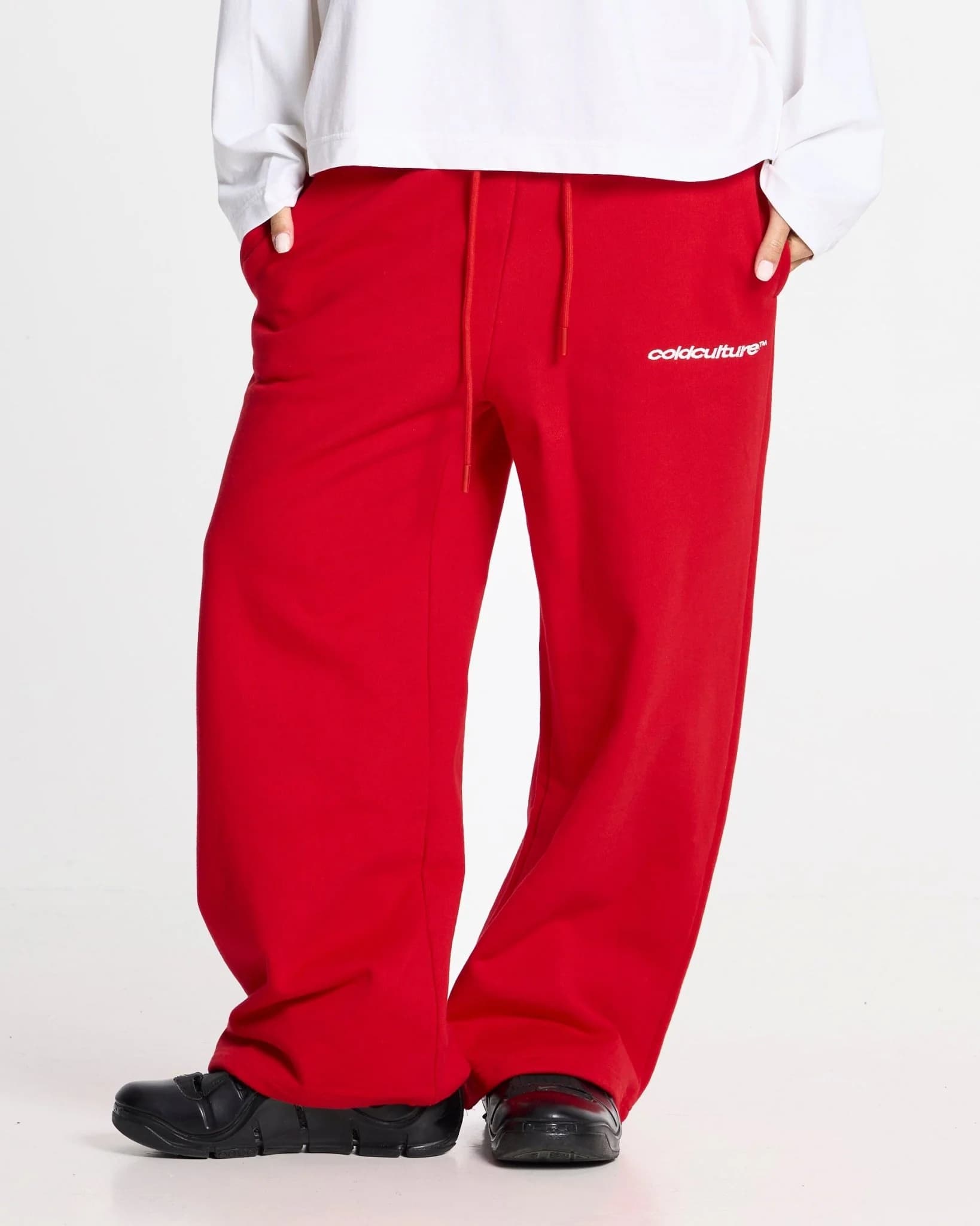 STARS SWEATPANTS RED 8