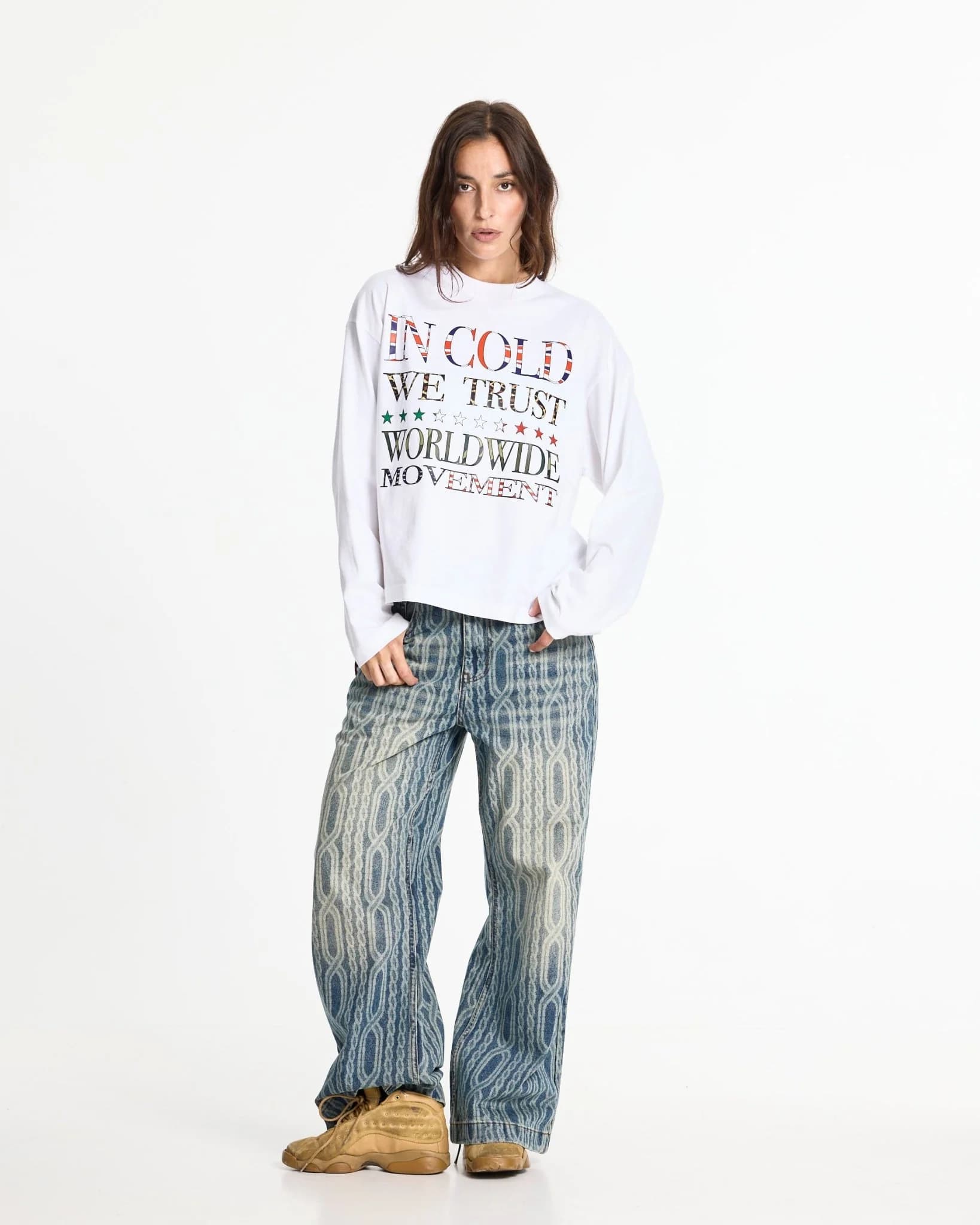 WORLDWIDE LONGSLEEVE WHITE 9