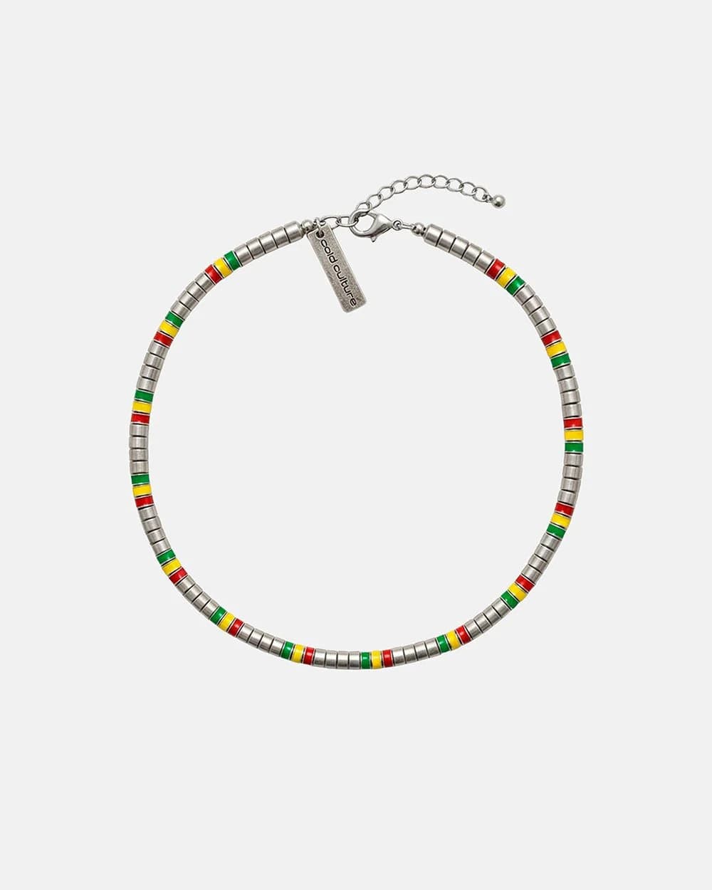 SKANKIN NECKLACE SILVER by COLD CULTURE