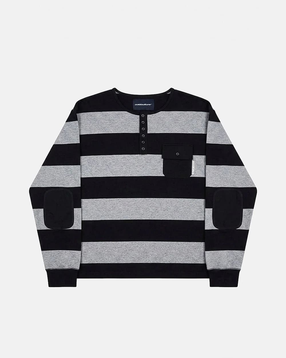 DOCKSIDE TEE GREY STRIPES by COLD CULTURE