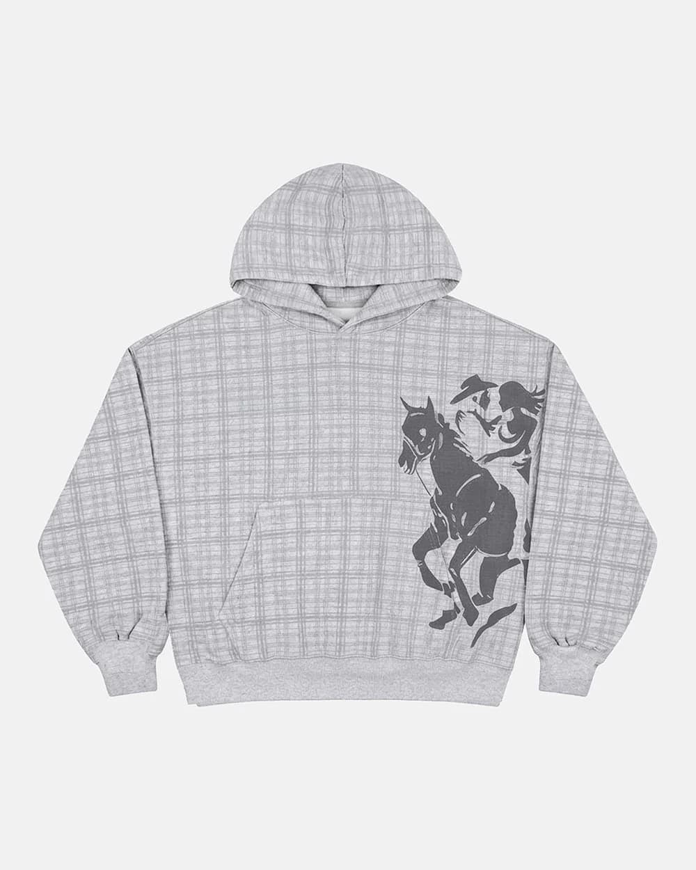 NOVEL HOODIE HEATHER GREY by COLD CULTURE