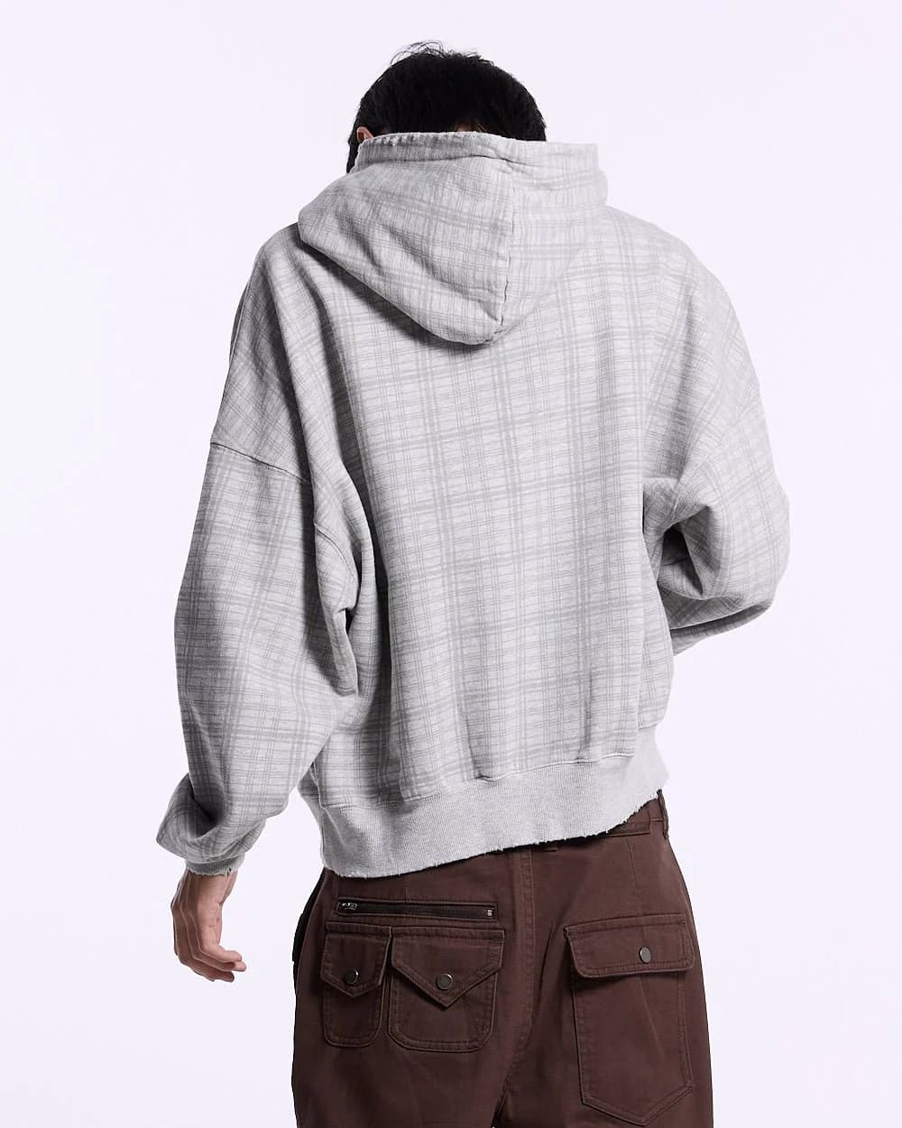 NOVEL HOODIE HEATHER GREY 4