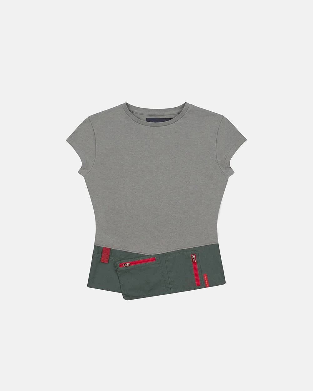 INTERFACE BABY TEE WOMAN MILITARY GREEN 2