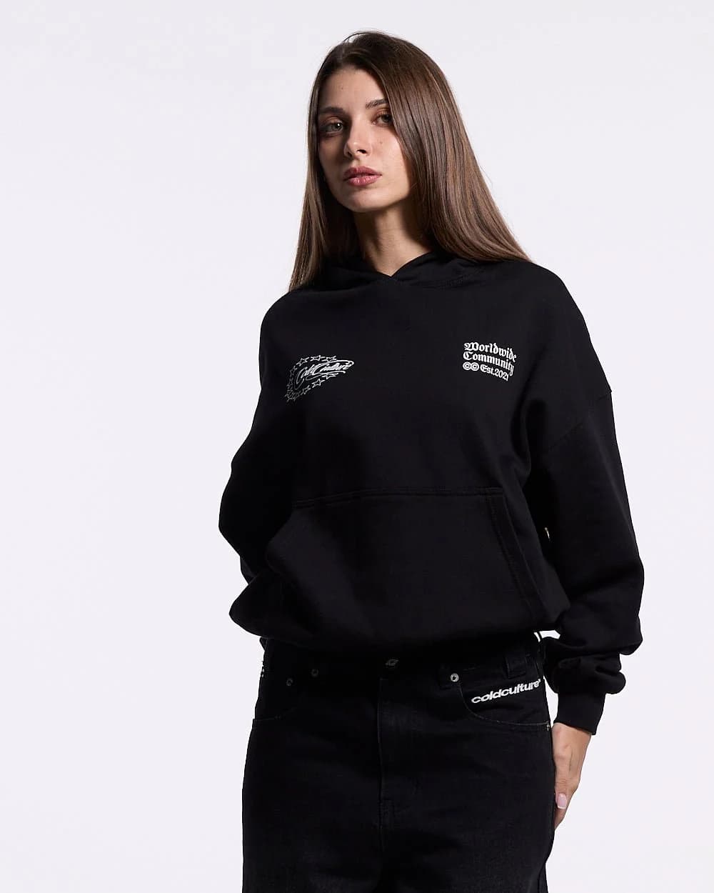 WOLFY HOODIE BLACK 6