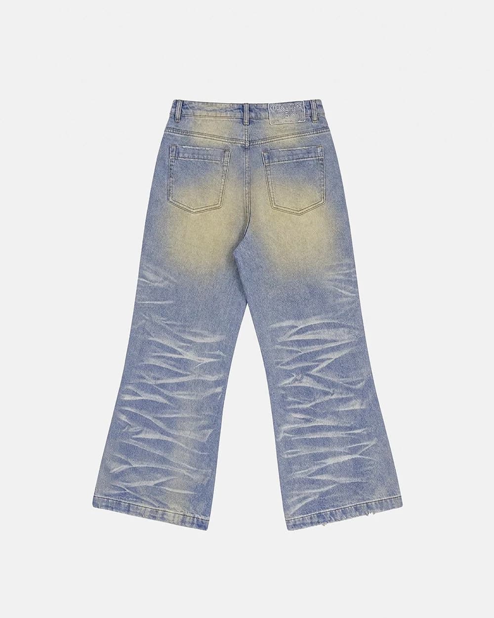 TATTERED PANTS LIGHT DENIM 4
